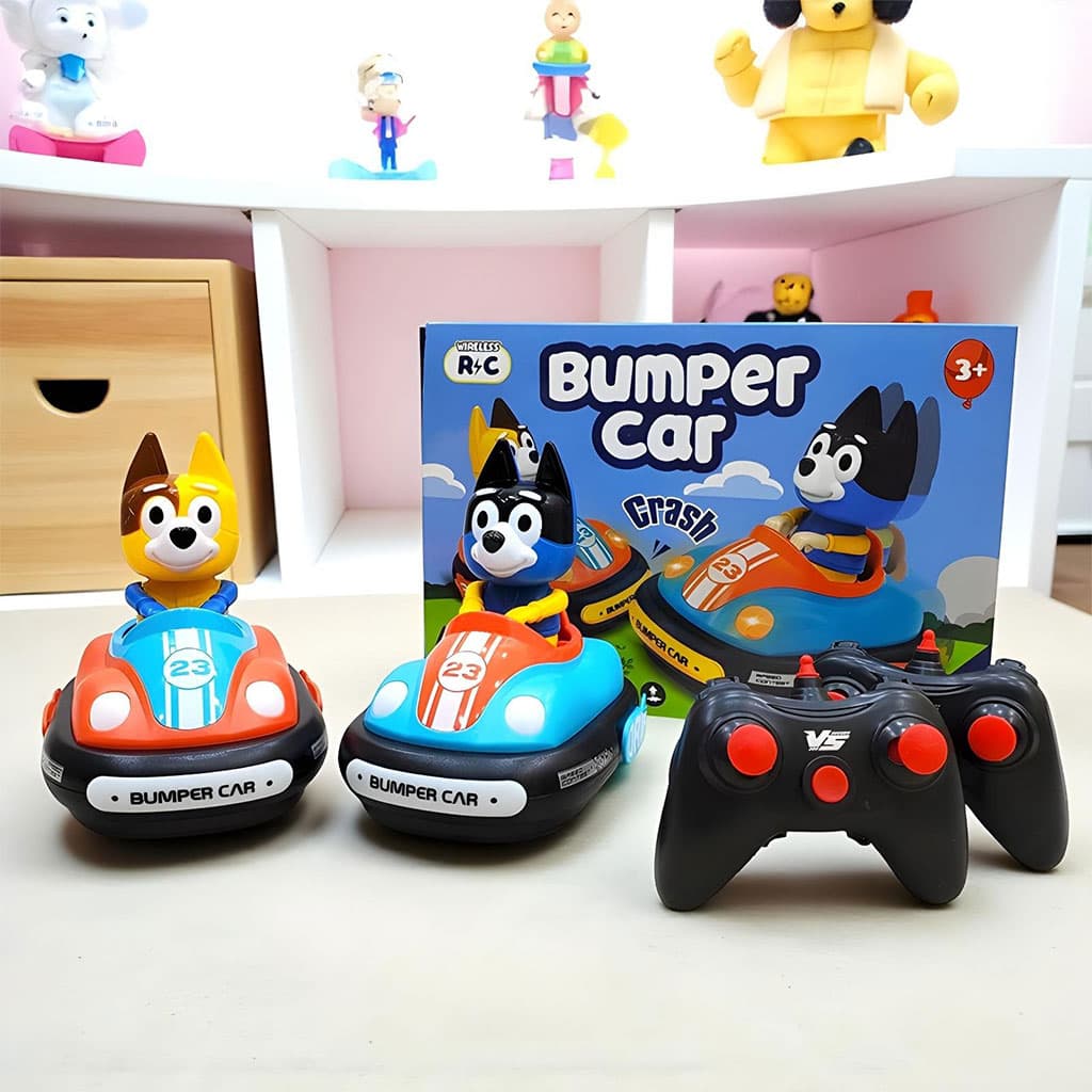 Voiture Télécommandée Crash Bumper Rechargeable 2Pcs pour Enfants – لعبة سيارات اللاسلكية للأطفال - Jouet & Gaming - صورة 5