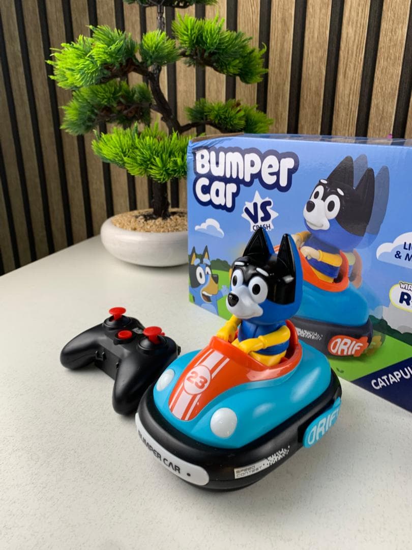 Voiture Télécommandée Crash Bumper Rechargeable 2Pcs pour Enfants – لعبة سيارات اللاسلكية للأطفال - Jouet & Gaming - صورة حقيقية 7