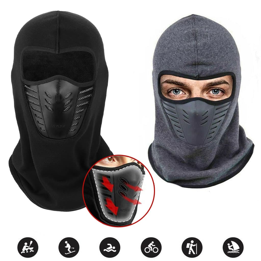 Cagoule d’hiver Excefore en polaire avec maille filet coupe-vent – قناع وجه شتوي - Divers - صورة 2
