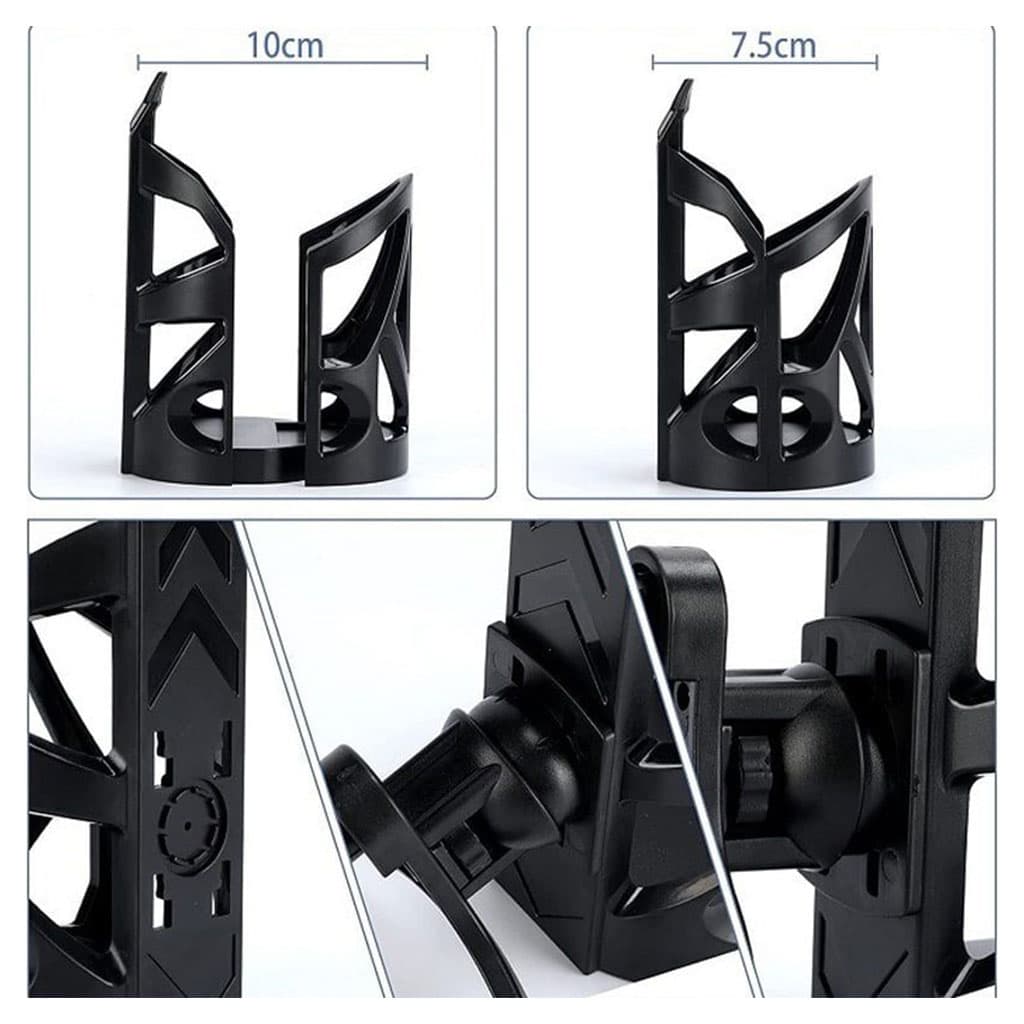 Porte-gobelet Extensible pour Voitures Rotatif 360 dégrée SH-3133 – حامل أكواب في السيارة - Accessoires Auto/Moto - صورة 3