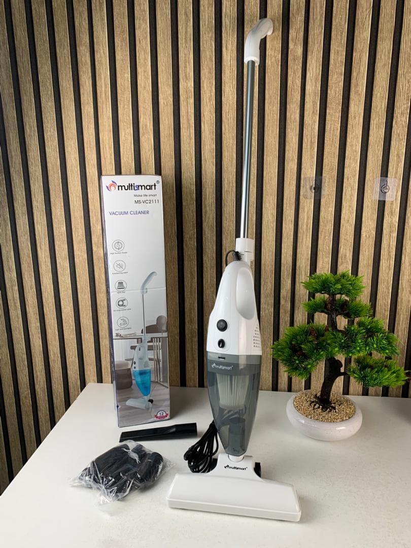 Balai Aspirateur Multismart 500W/14Kpa 2en1avec Filtre de Haute efficacité et 9 Têtes de Rechange – مكنسة كهربائية منزلية بعدة رؤوس - Electroménager - صورة حقيقية 6