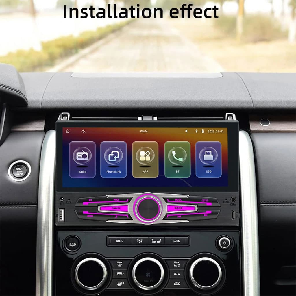 Autoradio MP5 universel pour voiture 6.86 pouces avec fonction Carplay Android Auto – جهاز راديو سيارة - Accessoires Auto/Moto - صورة 4