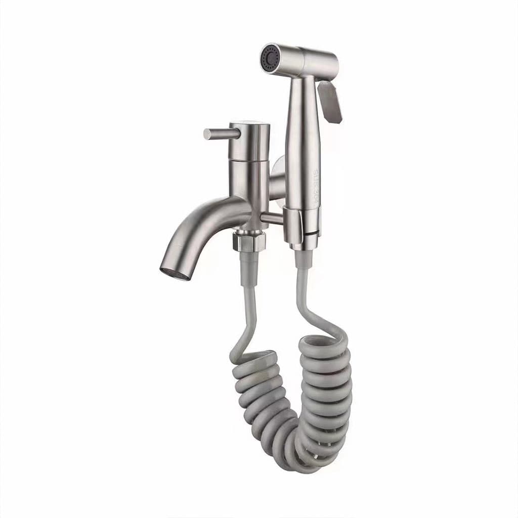 Pulvérisateur De Toilette À Haute Pression Avec Le Kit De Robinet V2 – رشاش مع صنبور حمام - Maison - صورة 2