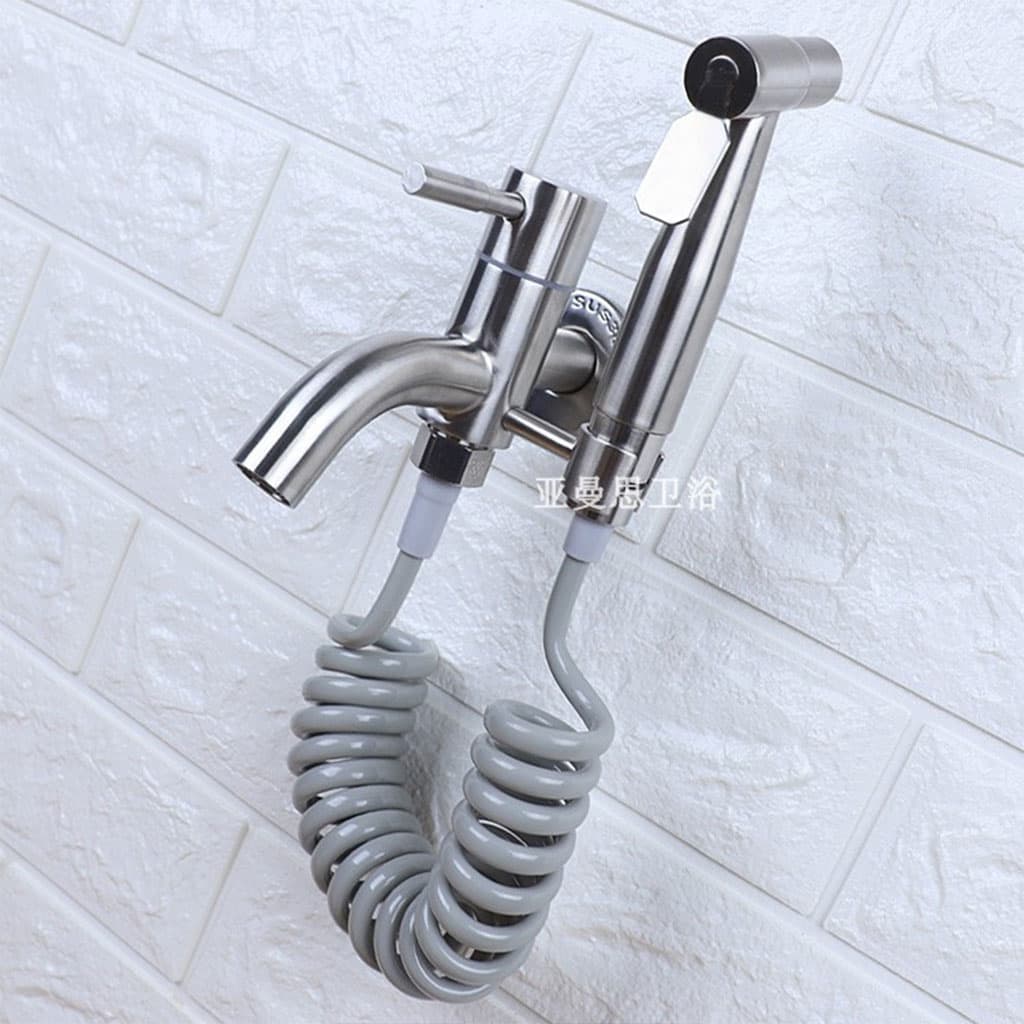 Pulvérisateur De Toilette À Haute Pression Avec Le Kit De Robinet V2 – رشاش مع صنبور حمام - Maison - صورة 3