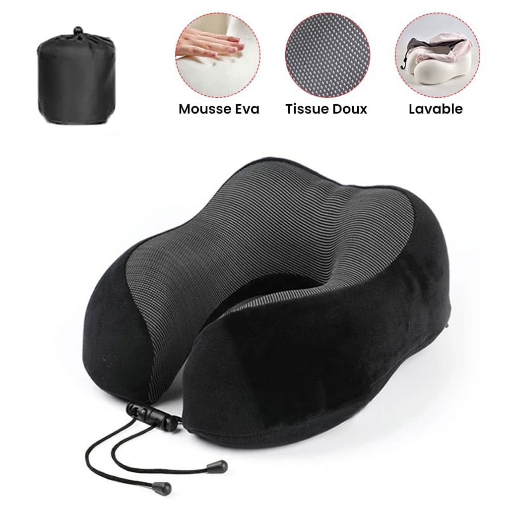 Oreiller de Cou Bluetooth en mousse à mémoire de forme avec haut-parleurs intégrés – وسادة مريحة بخاصية البلوتوث - Divers - صورة 2