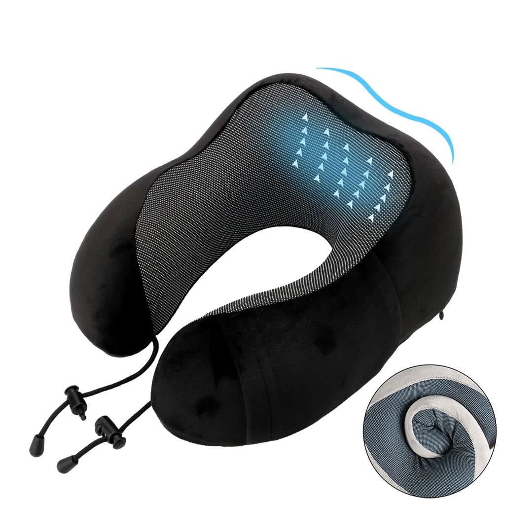 Oreiller de Cou Bluetooth en mousse à mémoire de forme avec haut-parleurs intégrés – وسادة مريحة بخاصية البلوتوث - Divers - صورة 7