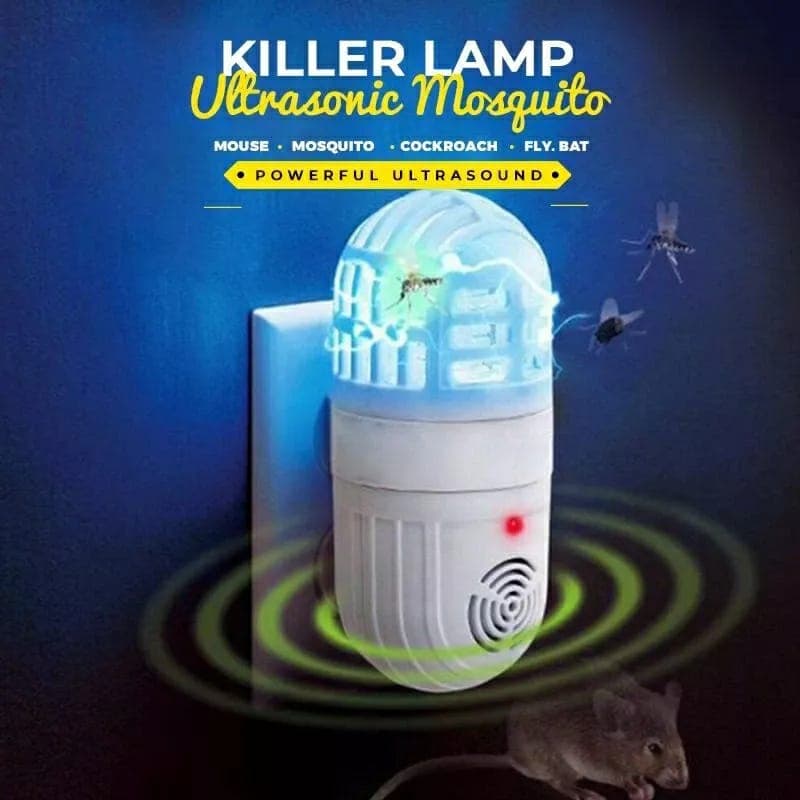 Répulsif antiparasitaire ultrasonique 2en1 et zapper d’insectes - Maison - صورة 3