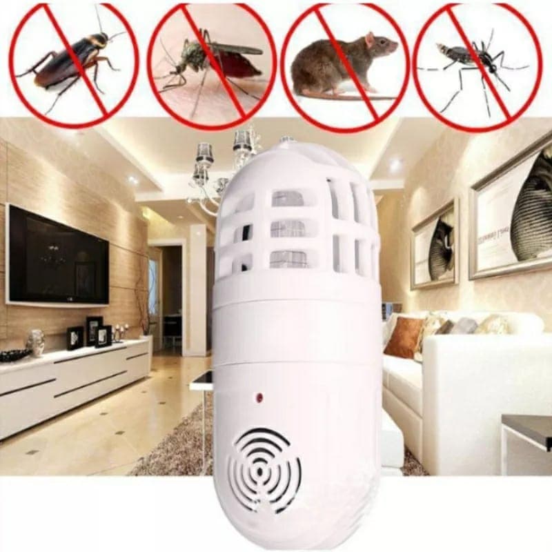 Répulsif antiparasitaire ultrasonique 2en1 et zapper d’insectes - Maison - صورة 6