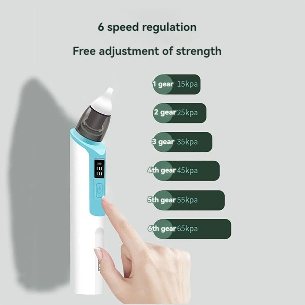 Aspirateur Nasal Électrique pour Bébé Adapté aux Nourrissons et Nouveau-nés – جهاز شفط للرضع - Maternité - صورة 7