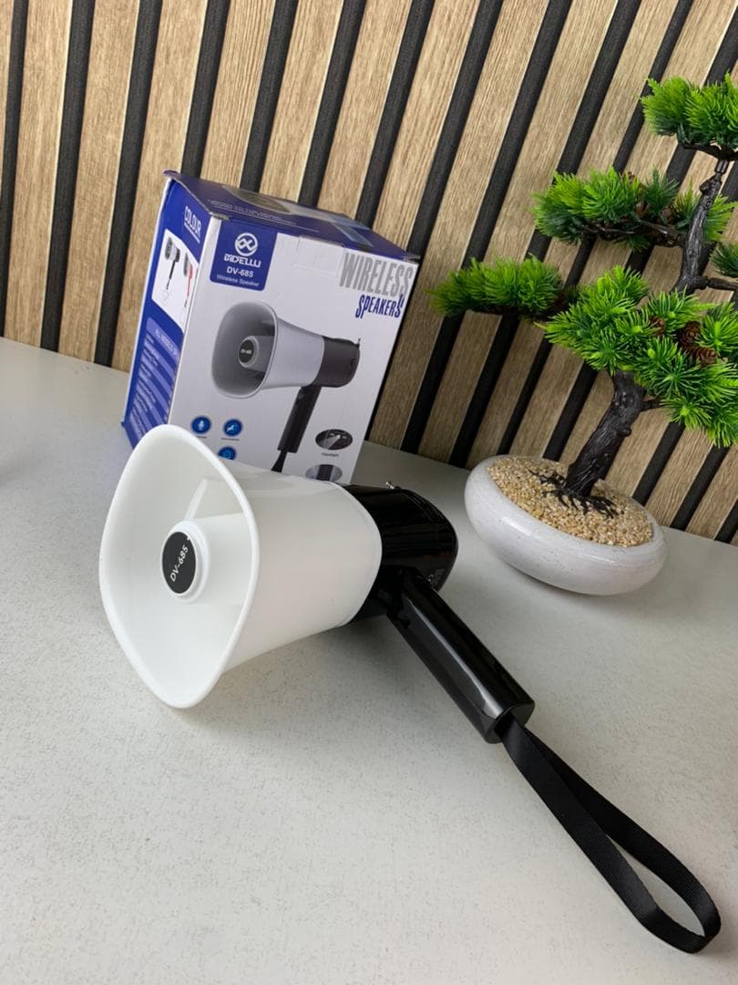 Mégaphone solaire portable pour Enregistrement en Extérieur avec Bluetooth V5.3 – مكبر صوت ومسجل بلوتوث - Électronique - صورة حقيقية 8