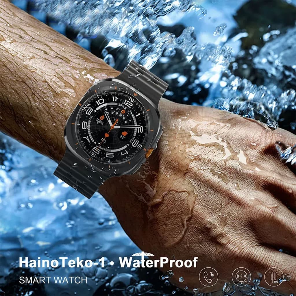 Smart Watch Haino Teko-1 Écran Amoled avec 3 Bracelets intégré – ساعة ذكية أصلية - Électronique - صورة 6