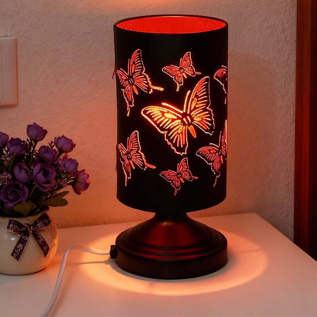 Lampe de Table Décorative Design Élégant Idéal pour Chambre de Nuit PM – مصباح غرفة النوم - Décoration - صورة 2