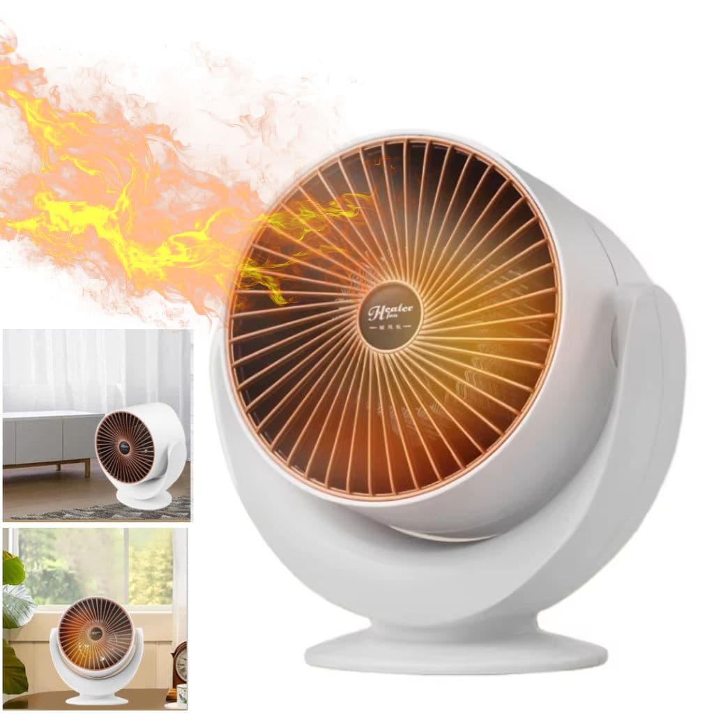 Chauffage Soufflant electrique puissant de 380W – مدفأة كهربائية قوية بقدرة 380 واط، بتصميم أنيق وكفاءة عالية - Electroménager - صورة 1