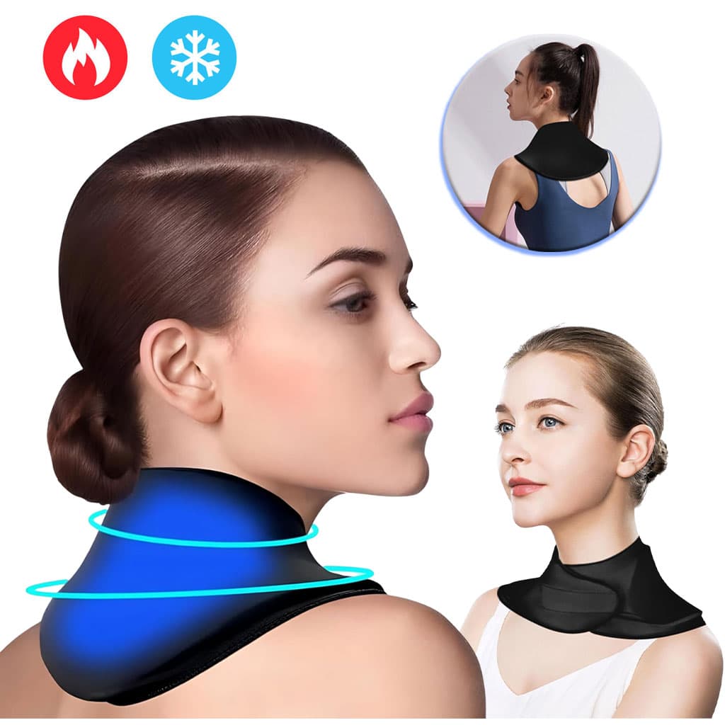 Pack de Glace Cervical Chaud et Froid en Gel Réutilisable pour Soulager les Douleurs - Soins et Beauté - صورة 1