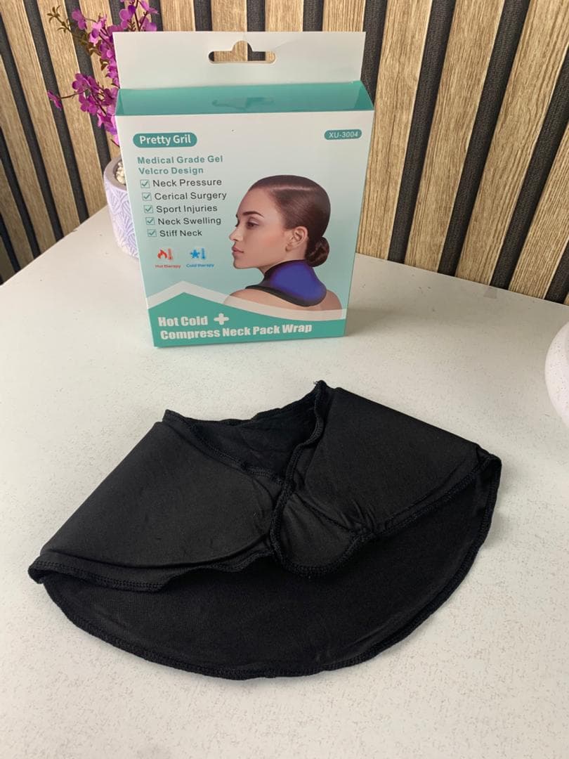 Pack de Glace Cervical Chaud et Froid en Gel Réutilisable pour Soulager les Douleurs - Soins et Beauté - صورة حقيقية 9