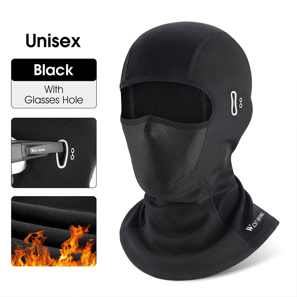 Cagoule Moto d’hiver Professionnel Tissue de Haute Qualité avec Emplacement pour Lunettes – قناع شتوي للدرجات النارية - Accessoires Auto/Moto - صورة 6