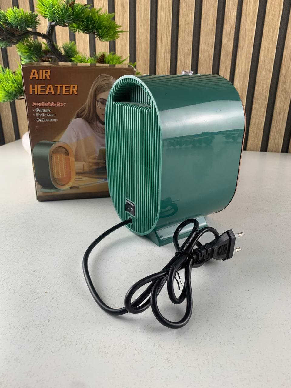 Chauffage soufflant rapide 1200 W idéal pour la maison ou le bureau – سخان كهربائي محمول - Produits de saison - صورة حقيقية 10