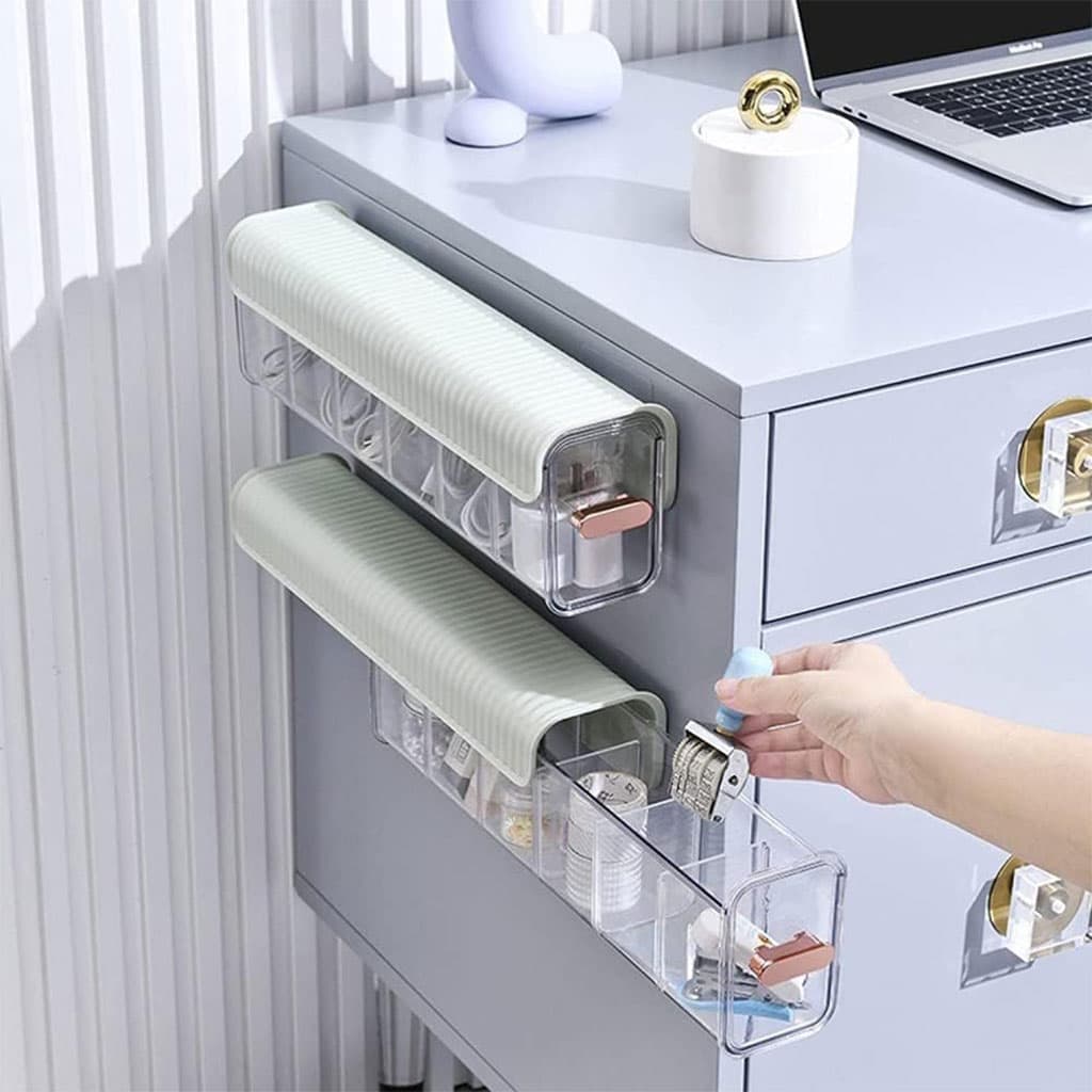 Boîte de rangement multifonctionnelle à plusieurs compartiments 1Pcs – علبة لتنظيم الأغراض متعددة الإستعمالات - Cuisine - صورة 6