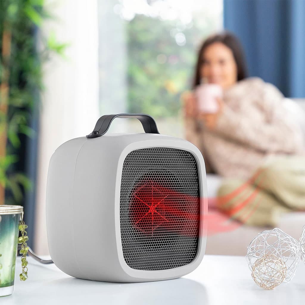 Radiateur Soufflant Céramique 500 W avec Thermostat Intelligente – سخان كهربائي محمول - Maison - صورة 3