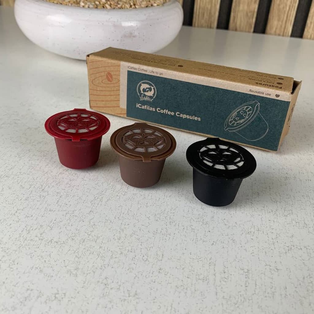Pack 3Pcs Capsules Réutilisables Pour Machine À Café Nespresso – كبسولات قهوة قابلة لإعادة الملء - Cuisine - صورة 4