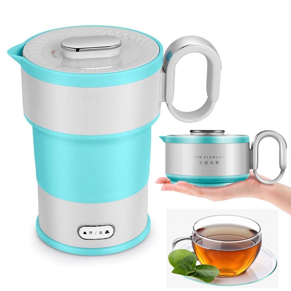 Bouilloire Électrique Pliable en Silicone Alimentaire avec Gobelet Pliable – غلاية مياه قابلة للطي ومحمولة - Cuisine - صورة 1
