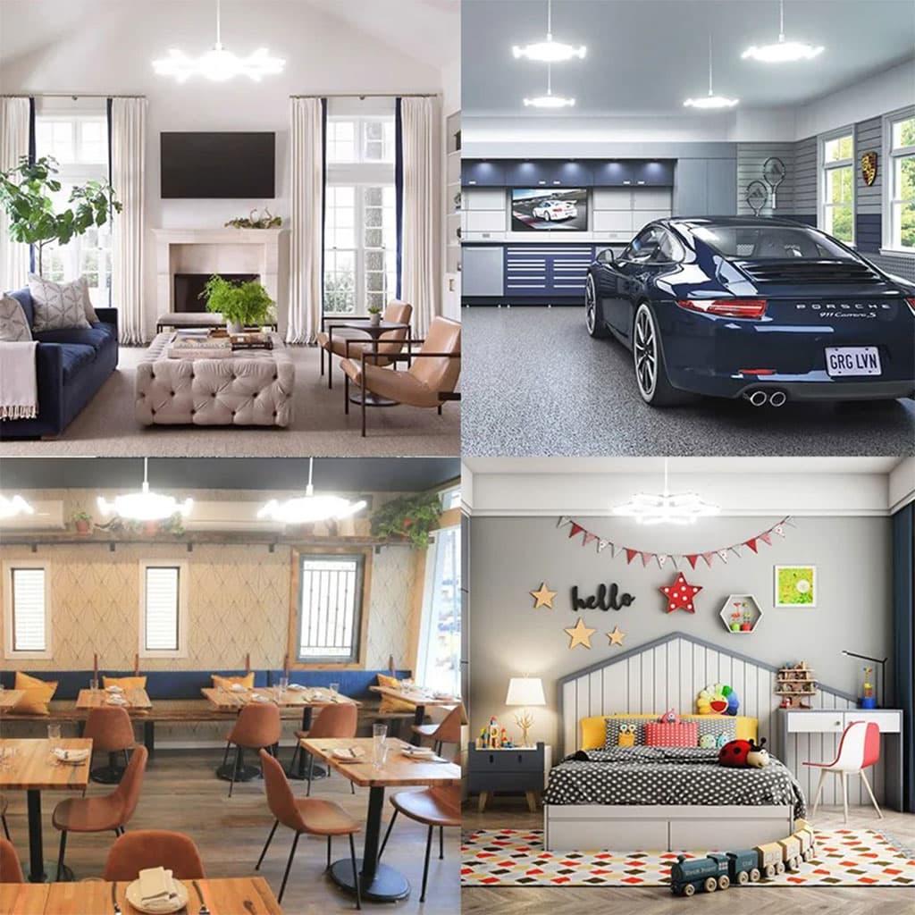 Lampe LED à visser déformable ultra lumineuse 6500K - Électronique - صورة 7