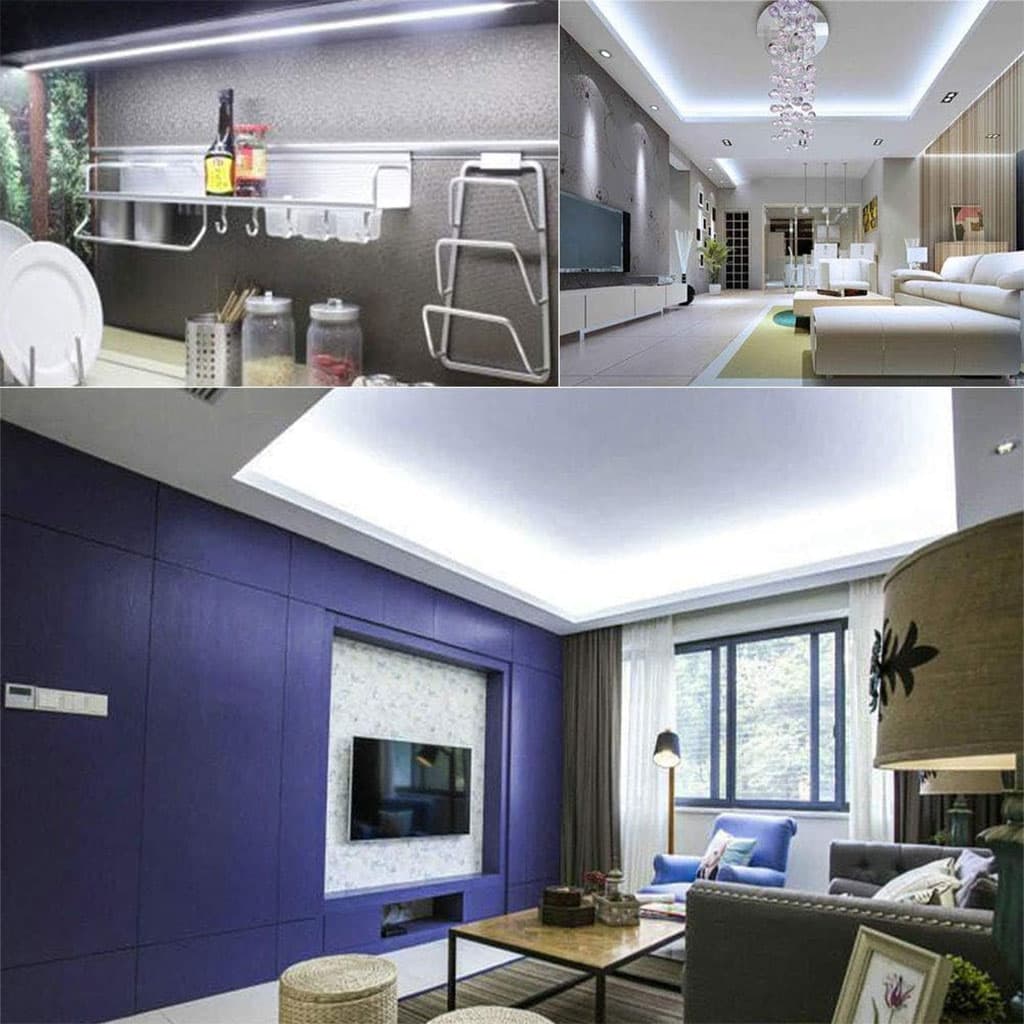 Bande LED lumineuse à détecteur de mouvement pour lit 4000K lumière blanc App Control - Électronique - صورة 4