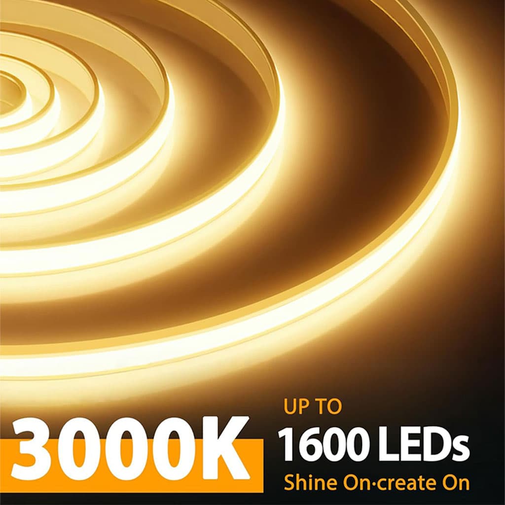 Bande LED lumineuse à détecteur de mouvement pour lit 3000K lumière chaude App Control - Électronique - صورة 3
