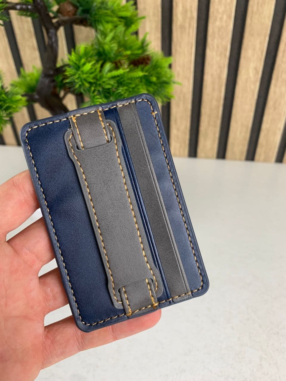 Étui porte-cartes pour téléphone portable auto-adhésif – حاملة بطاقات خلف الهاتف - Accessoires - صورة حقيقية 8