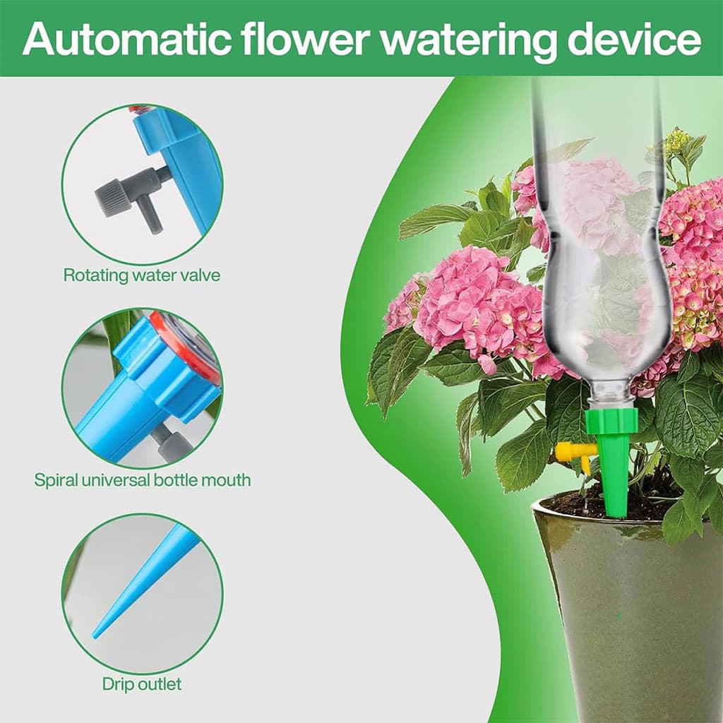Système d’irrigation goutte à goutte automatique 10pcs pour arroser les plantes - Outillage et Bricolage - صورة 2