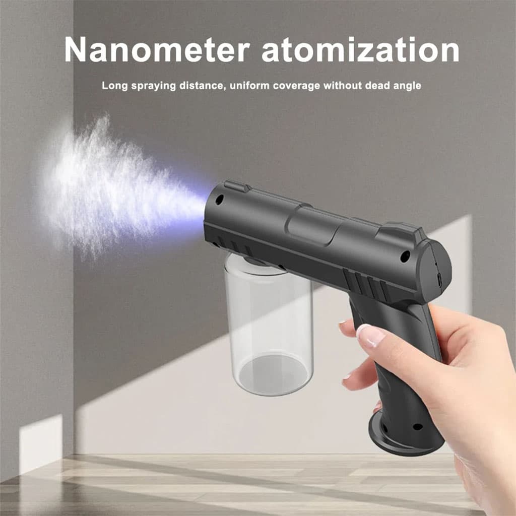 Pistolet pulvérisateur de désinfection sans fil 280 ml rechargeable par USB – جهاز تنظيف وتعقيم - Maison - صورة 6