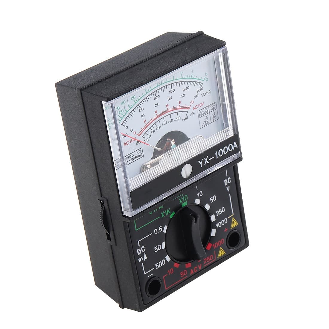 Multimètre Portable avec une paire de stylos de Test pour mesurer la tension DC AC et le courant continu YX-1000A - Outillage et Bricolage - صورة 3