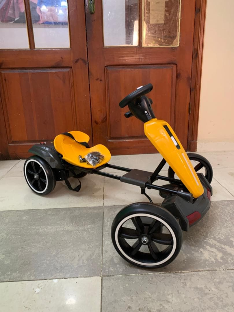 Voiture karting électrique pliable 12V pour enfants avec marche arrière – سيارة سباق كهربائية للأطفال - Jouet & Gaming - صورة حقيقية 6