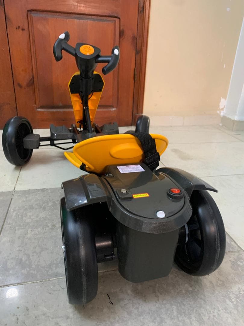 Voiture karting électrique pliable 12V pour enfants avec marche arrière – سيارة سباق كهربائية للأطفال - Jouet & Gaming - صورة حقيقية 8