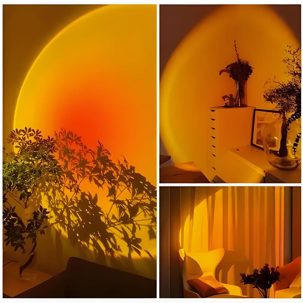 Astronaute Lampe de coucher de soleil pour chambre et décoration intérieure - Décoration - صورة 3