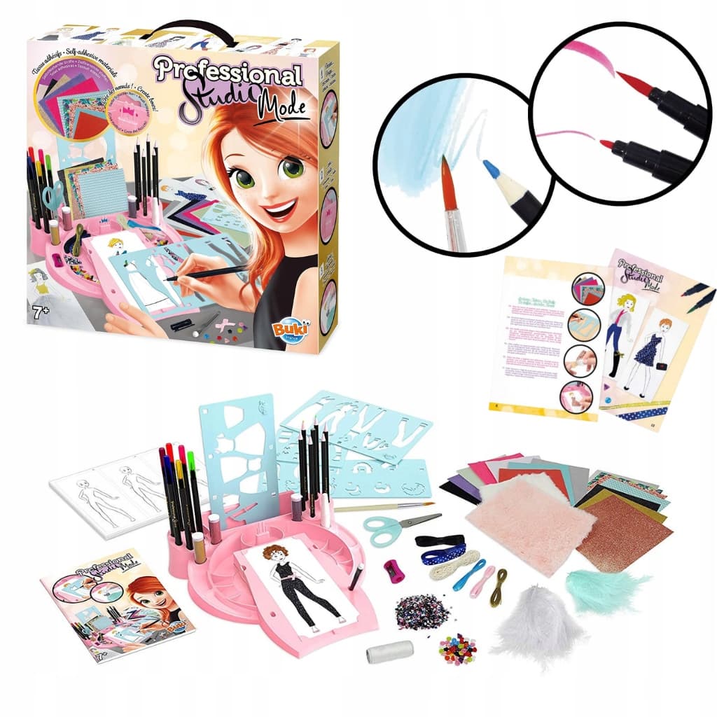 Kit Création Mode Buki Professional Studio Mode pour filles - Jouet & Gaming - صورة 1