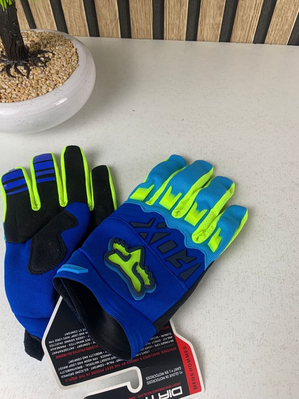 Gants Fox Racing pour motocross, tactiles – قفازات فوكس ريسينغ للدراجات النارية - Accessoires Auto/Moto - صورة حقيقية 13
