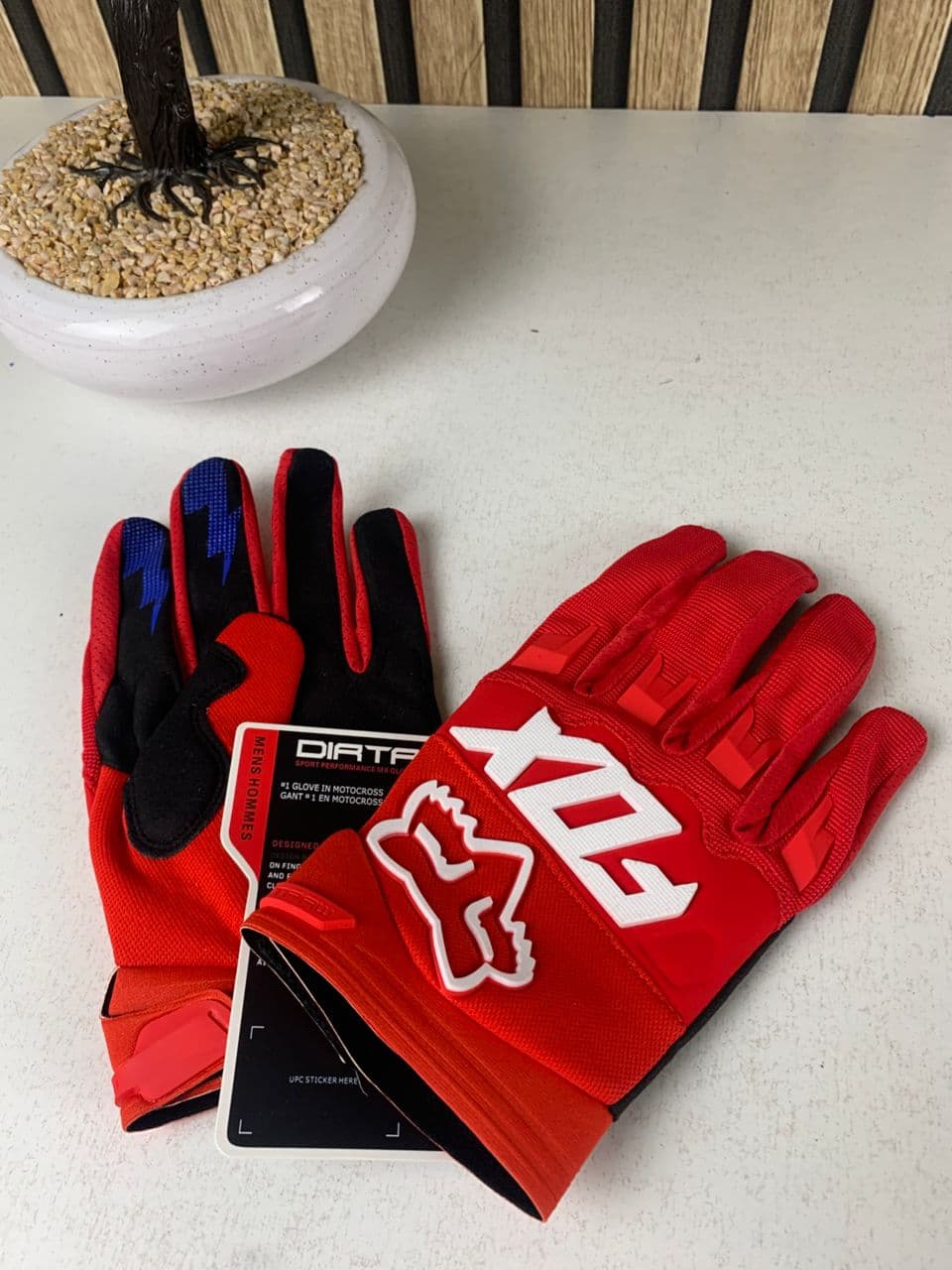 Gants Fox Racing pour motocross, tactiles – قفازات فوكس ريسينغ للدراجات النارية - Accessoires Auto/Moto - صورة حقيقية 7
