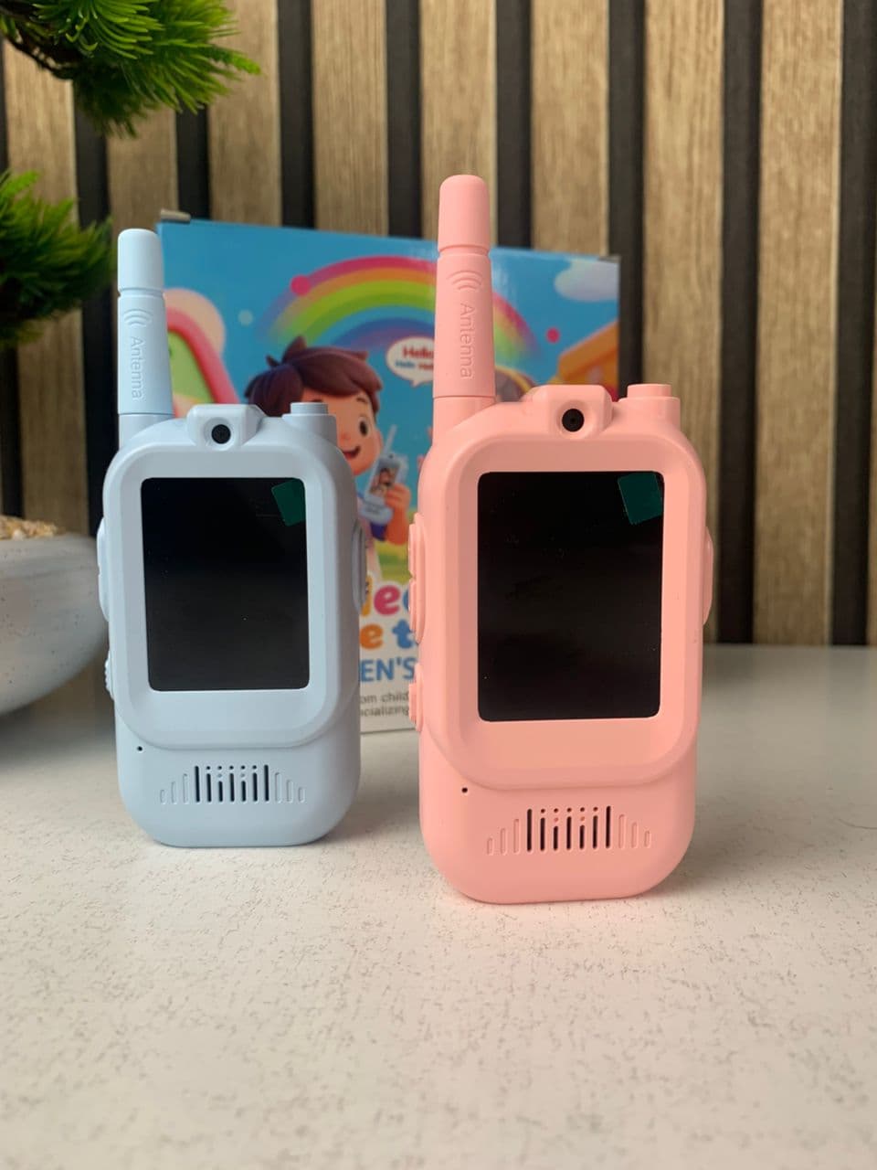 Pack Talkie-walkie 2pcs pour enfants avec vidéo et camera HD rechargeable - Électronique - صورة حقيقية 8