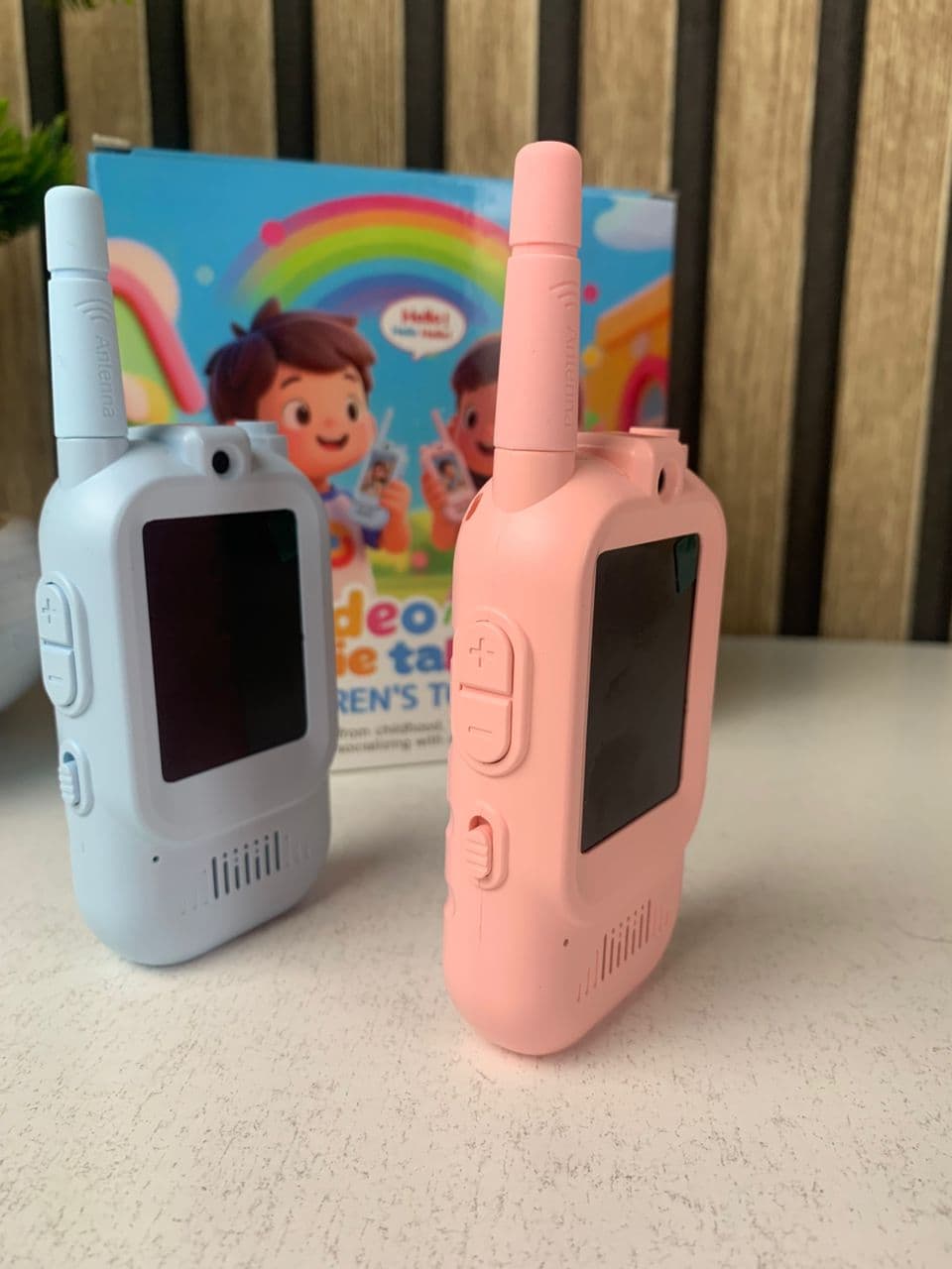 Pack Talkie-walkie 2pcs pour enfants avec vidéo et camera HD rechargeable - Électronique - صورة حقيقية 9