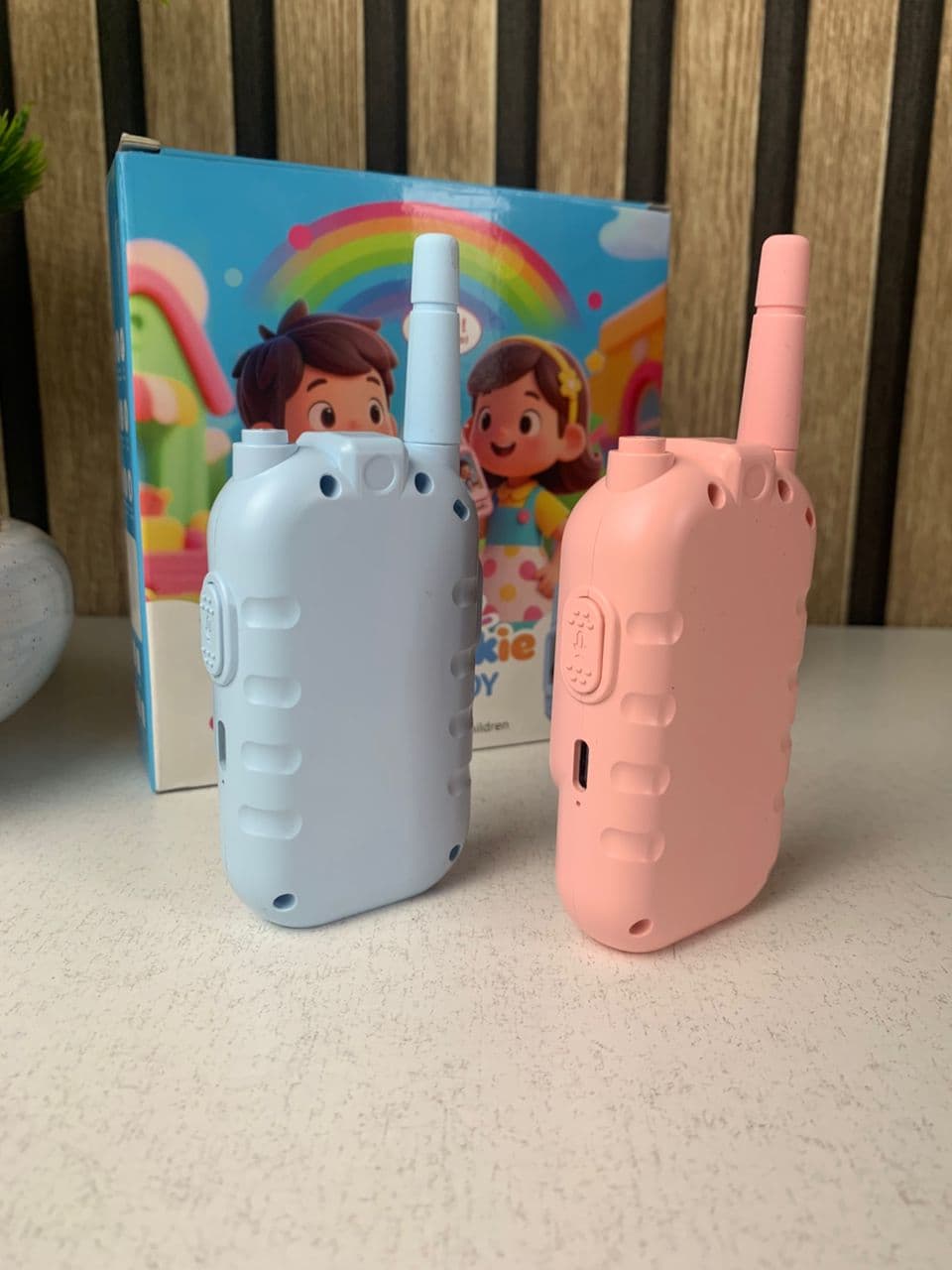 Pack Talkie-walkie 2pcs pour enfants avec vidéo et camera HD rechargeable - Électronique - صورة حقيقية 10