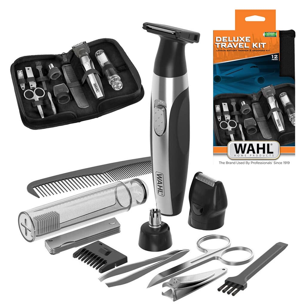 Kit de Voyage Tendeuse WAHL avec accessoires de soins pour hommes – طقم آلة حلاقة مع أدوات العناية للرجال - Soins et Beauté - صورة 1