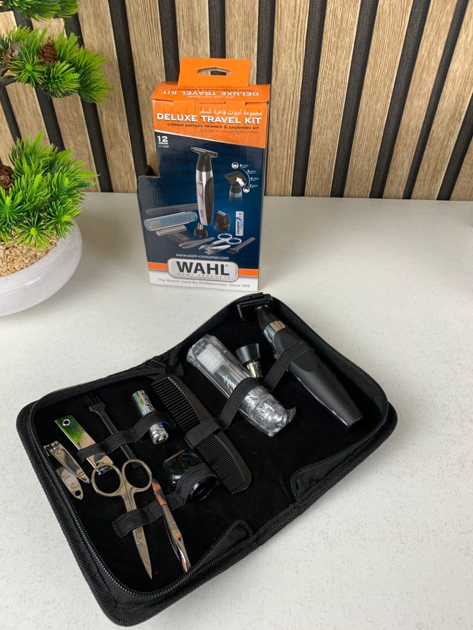 Kit de Voyage Tendeuse WAHL avec accessoires de soins pour hommes – طقم آلة حلاقة مع أدوات العناية للرجال - Soins et Beauté - صورة حقيقية 8