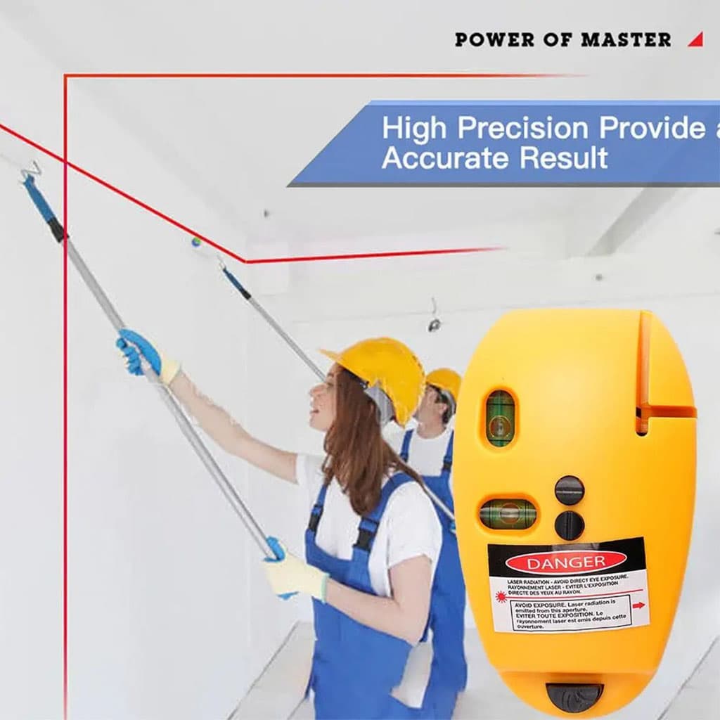 Balance Laser électronique Portable à 90 degrés – جهاز تحديد مستوى ليزر - Outillage et Bricolage - صورة 4