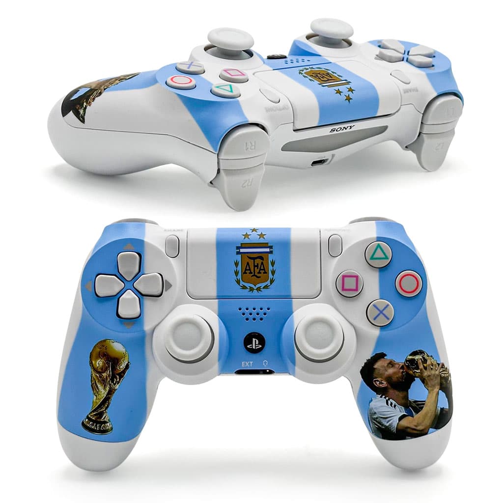 SONY DualShock Manette PS4 Sans Fil, Batterie Rechargeable (High Copy) – Edition Argentina - Jouet & Gaming - صورة 1