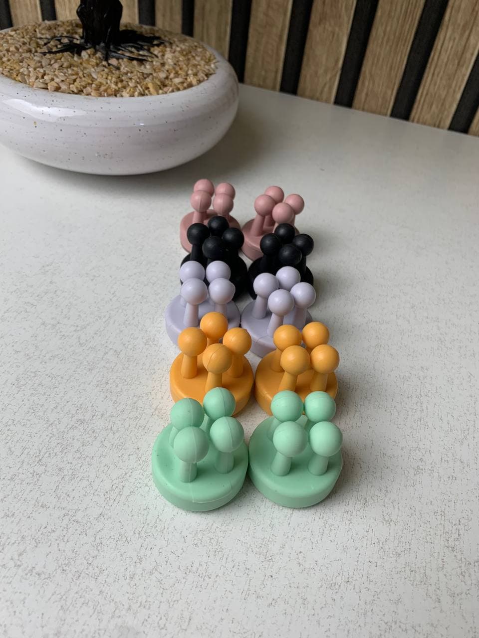 Ensemble de 10 attaches en silicone à fixer au mur multifonctionnels – طقم تثبيت أغراض على الحائط - Divers - صورة حقيقية 9