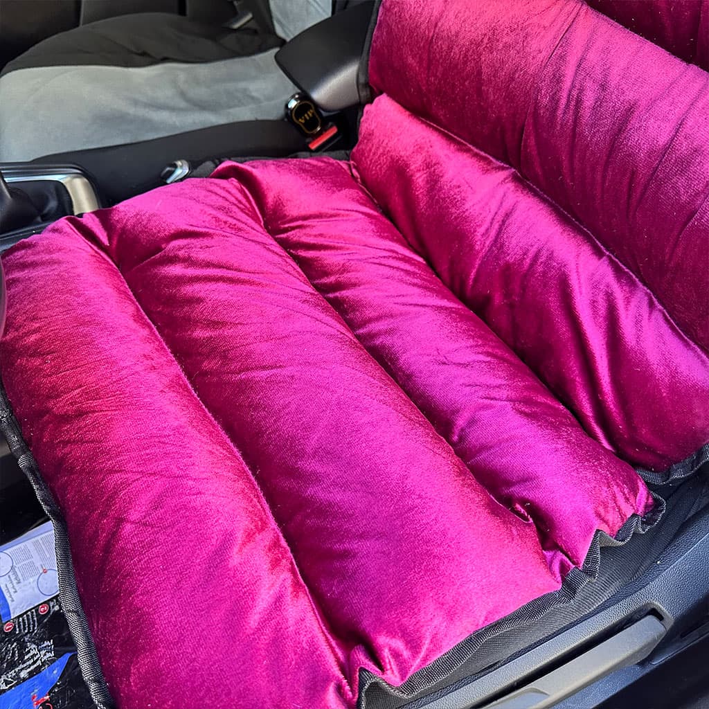 Housse de Protection Siège Auto en Velours Rembourrée Confortable et Moelleux – فرشة مقعد السيارة جد مريحة - Accessoires Auto/Moto - صورة 4