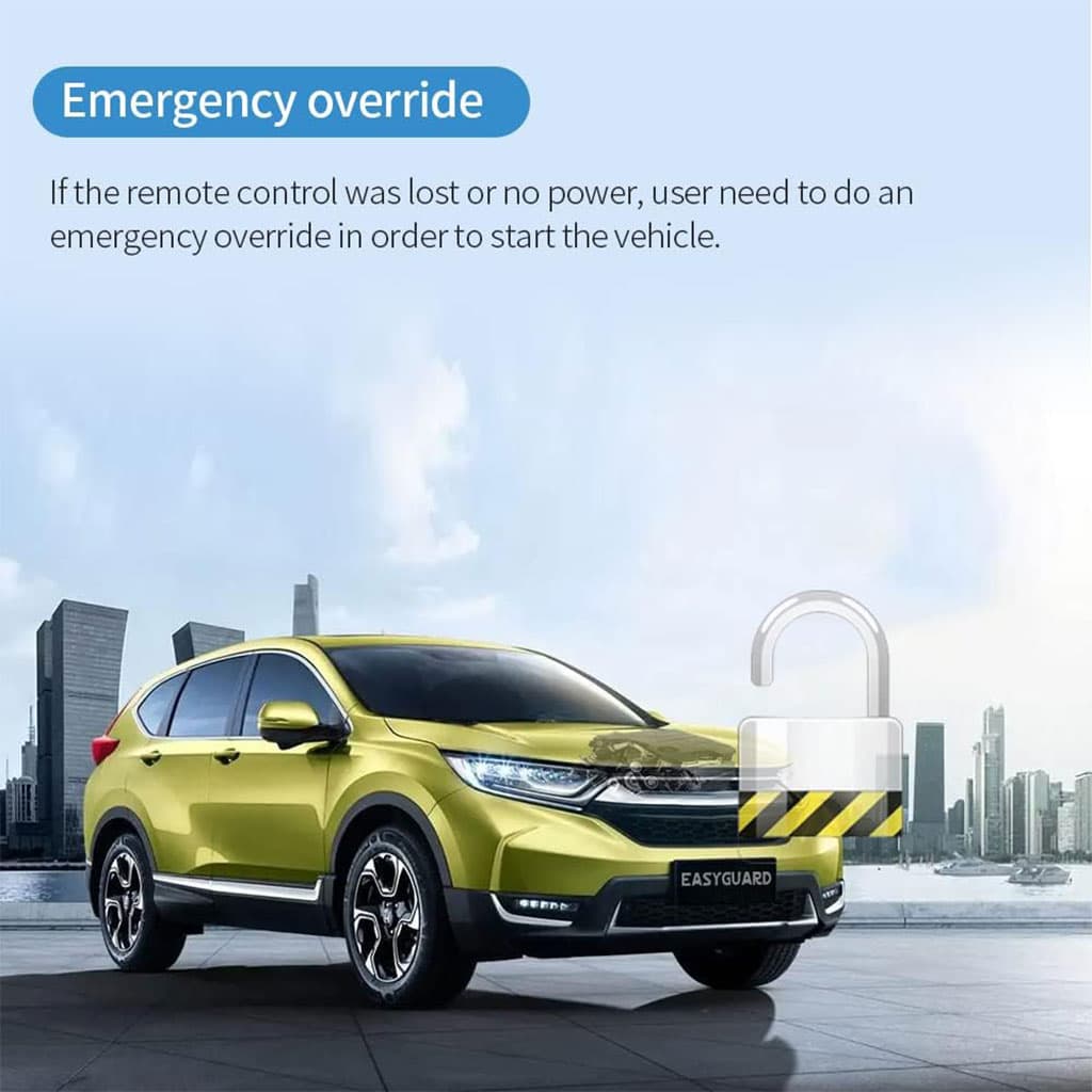 Système d'immobilisation de voiture avec verrouillage/déverrouillage automatique du moteur - نظام منع تشغيل السيارة - Accessoires Auto/Moto - صورة 7