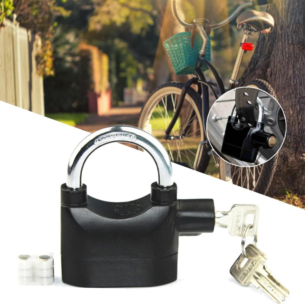 Cadenas d'alarme étanche à sirène 110 décibels - Outillage et Bricolage - صورة 6