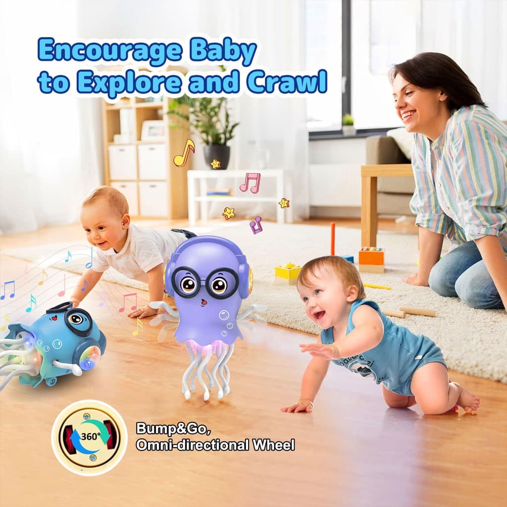 Méduse Dansante Jouet Magique pour Bébé - لعبة راقصة للأطفال - Jouet & Gaming - صورة 4